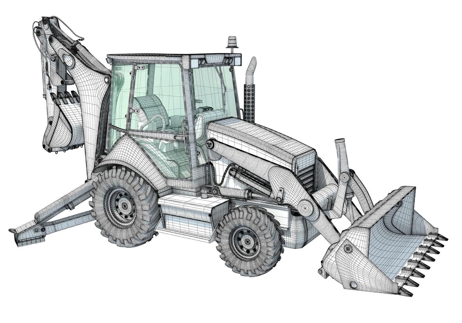 Backhoe Loader Lastikleri