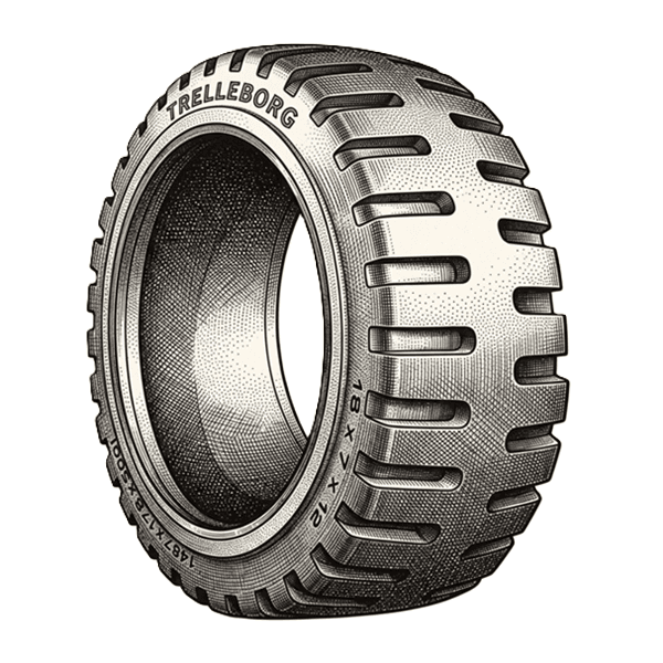 PS1000 Çember Dolgu Lastik 18x7-8